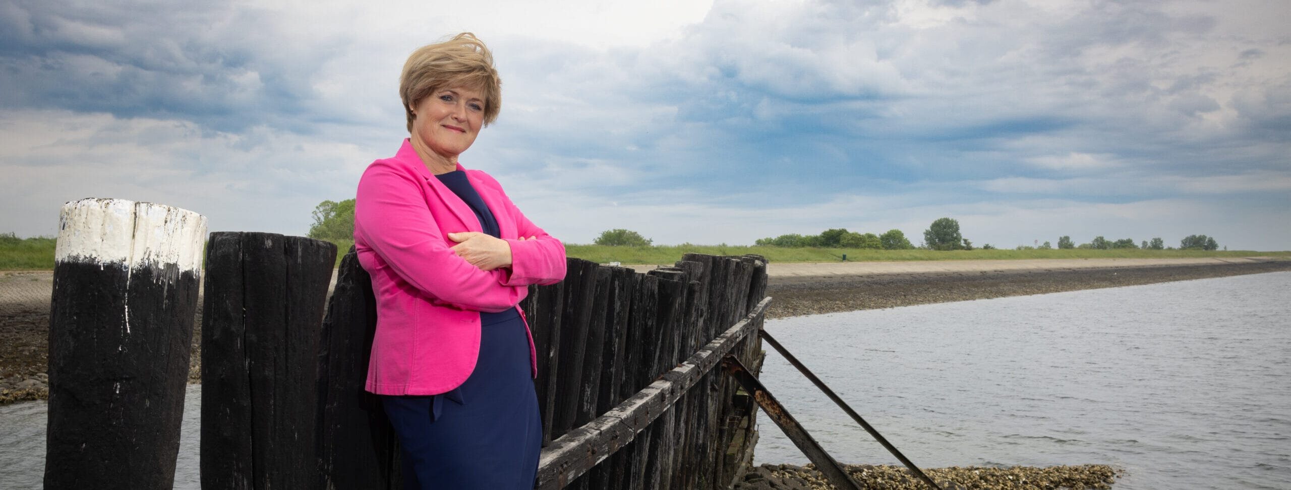 Marleen Sijbers van de gemeente Tholen